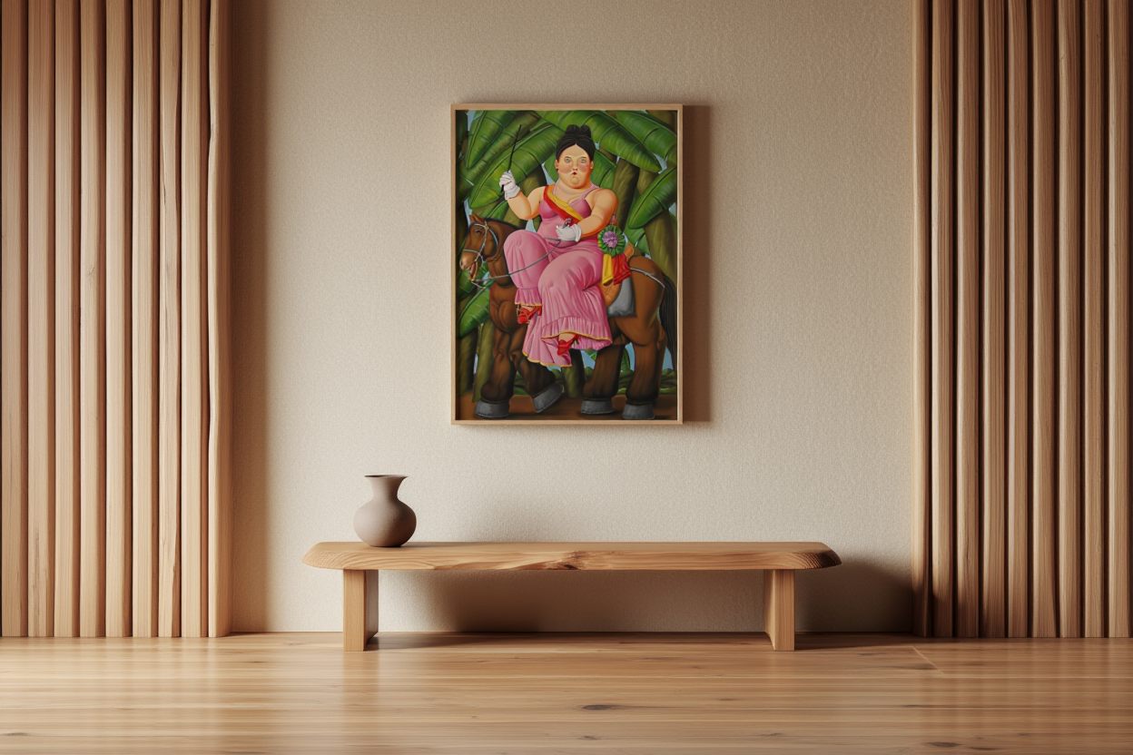 Fernando Botero - The President and First Lady