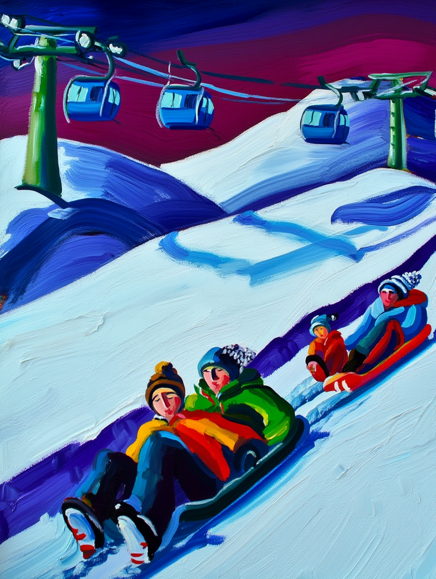 Kirchner Mix and Match 4 Prints — Bold Expressionist Portrait Quartet