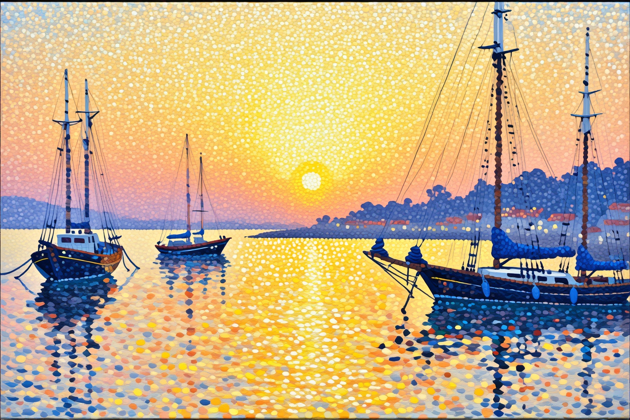 Paul Signac – Neo-Impressionist Seascapes Quartet 4 Prints Mix & Match