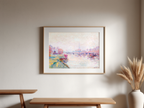 La Tour Eiffel à Paris – Armand Guillaumin Poster | Impressionist Parisian Landmark Art Print