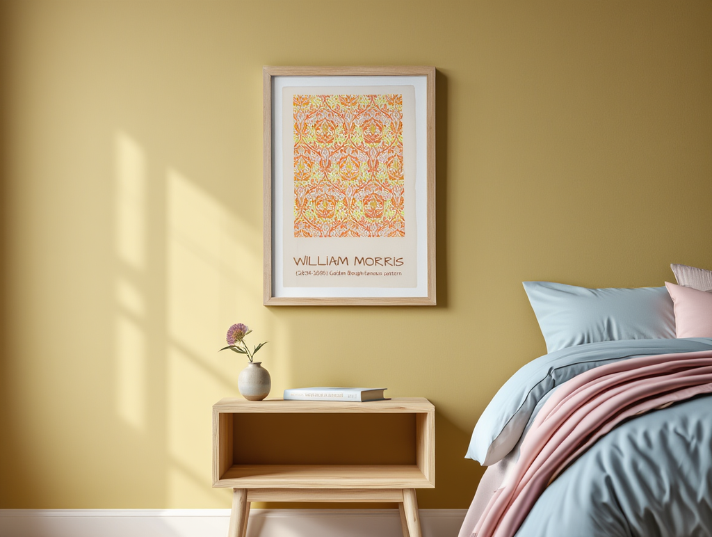 Golden Bough Pattern – William Morris Art Print | Iconic Victorian Textile Design