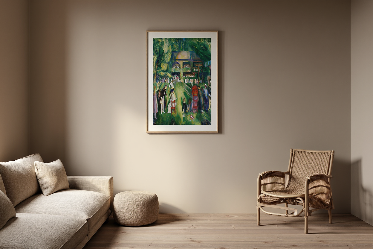 George Wesley Bellows - Tennis At Newport