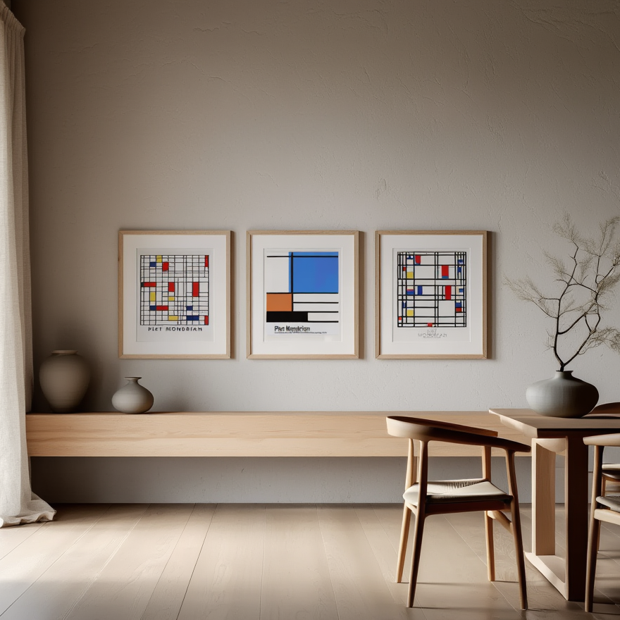 Piet Mondrian – Mix & Match Geometric Prints