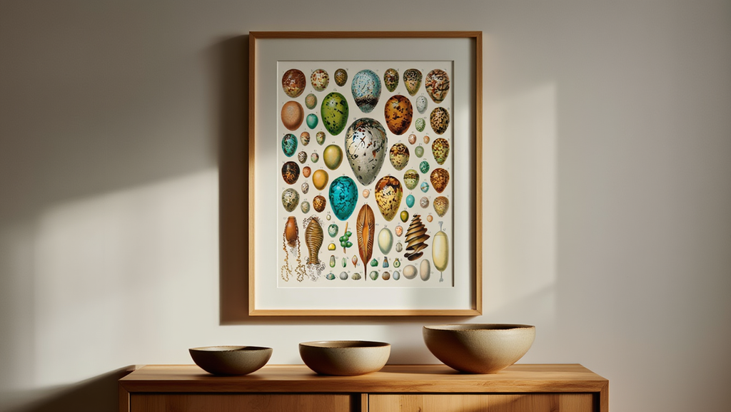 Adolphe Millot - Oeufs Poster