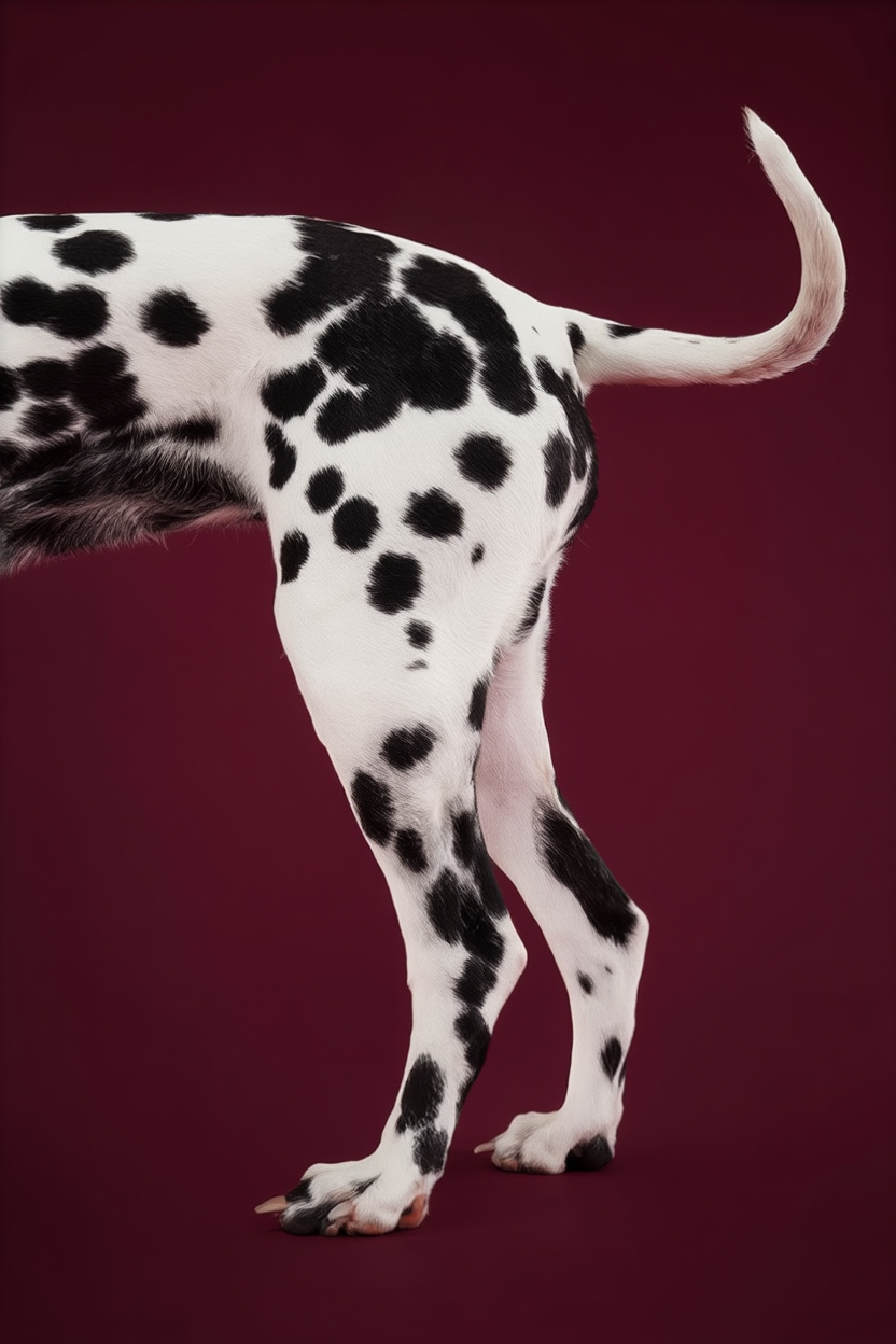 Dalmatian Loyal Dog Wall Art Print – Charming Canine Illustration for Modern Home