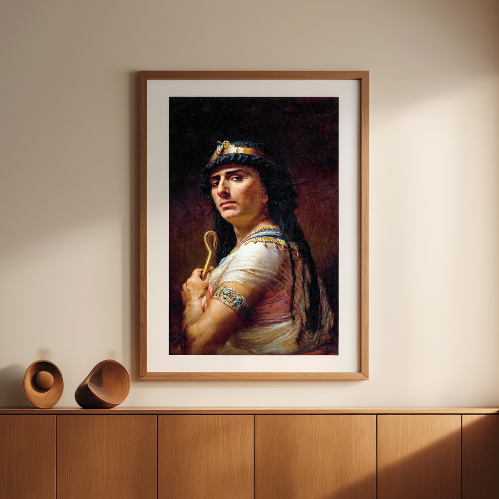 An Egyptian Priest – Frederick Arthur Bridgman Poster | Orientalist Figurative & Historical Art Print