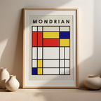 Mondrian – Geometric Abstract Art Print