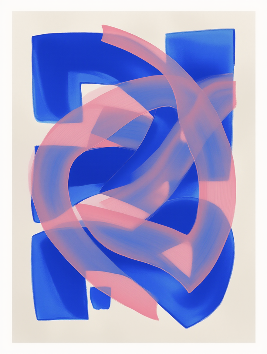 Set of 4 “Cerulean Blue Whisper – Identify Fish” Prints – Contemporary Marine Wall Art - Hakyarts