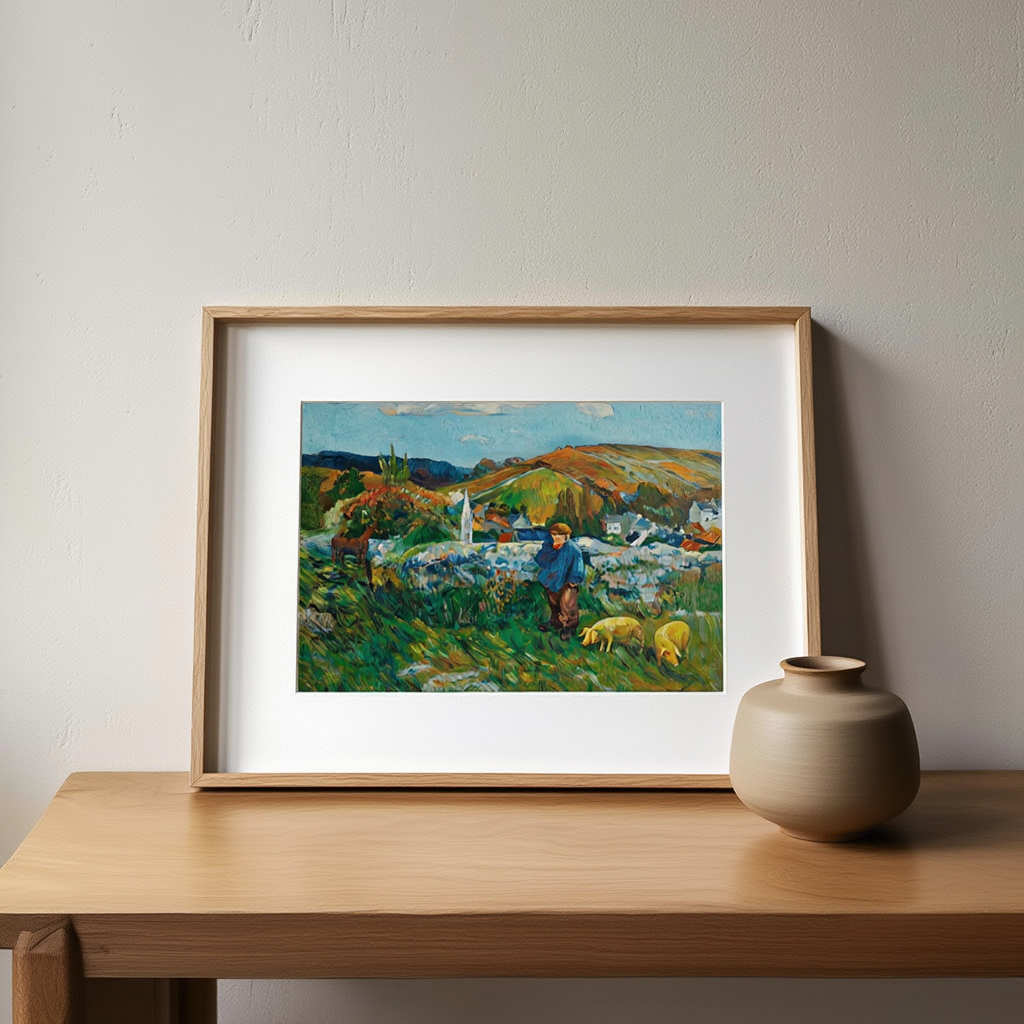 Paul Gauguin - The Swineherd