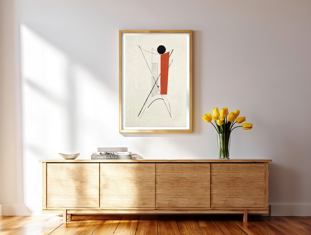 El Lissitzky – Proun 19D – Iconic Constructivist Art Print