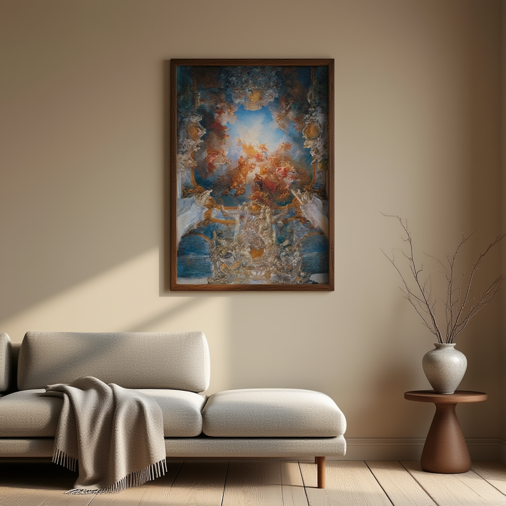 L’Apothéose d’Hercule by François Lemoyne (1731) – Rococo Mythological Art Print