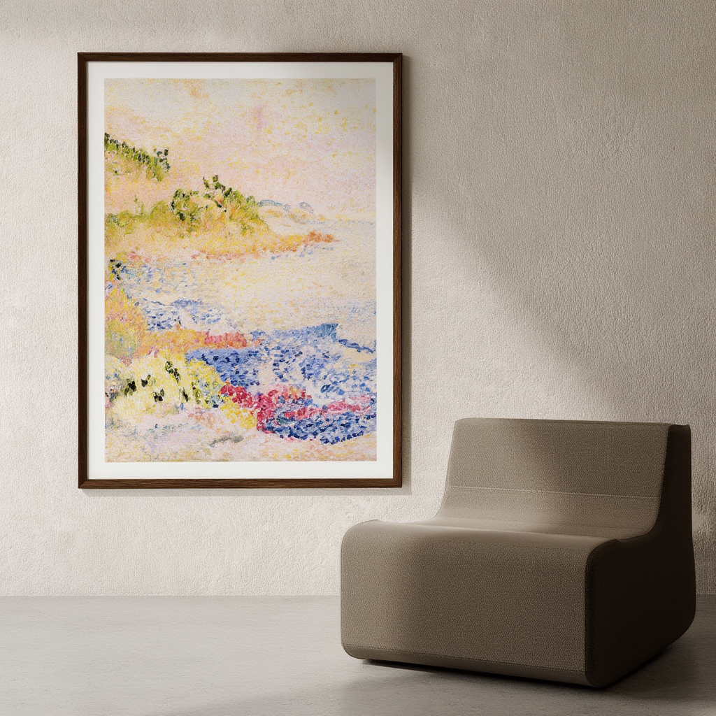 Henri-Edmond Cross - The Maures Poster