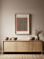Holland Pattern – William Morris Art Print | Iconic Victorian Textile Design - Hakyarts