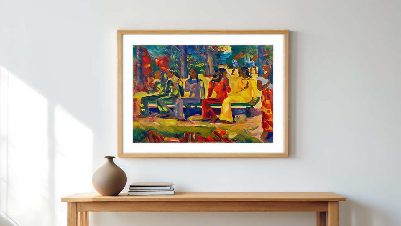 Paul Gauguin - The Market