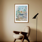 Le Réservoir à Golfe-Juan by Raoul Dufy – Fauvist Landscape Art Print