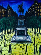 Kirchner Mix and Match 4 Prints — Bold Expressionist Portrait Quartet
