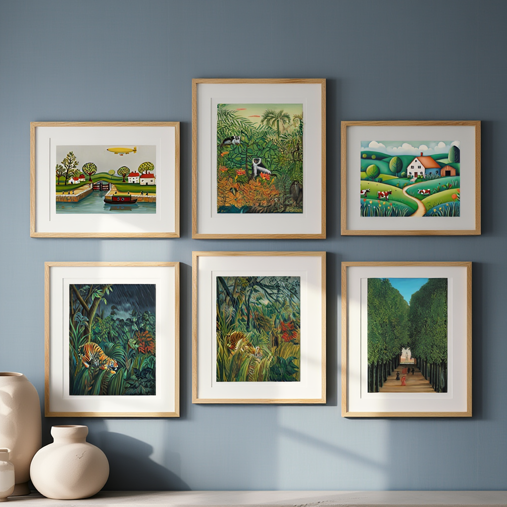 Paradise Found – Mix & Match Henri Rousseau Prints