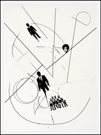László Moholy-Nagy – 4 Modernist Prints | Abstract Geometric Art Collection - Hakyarts
