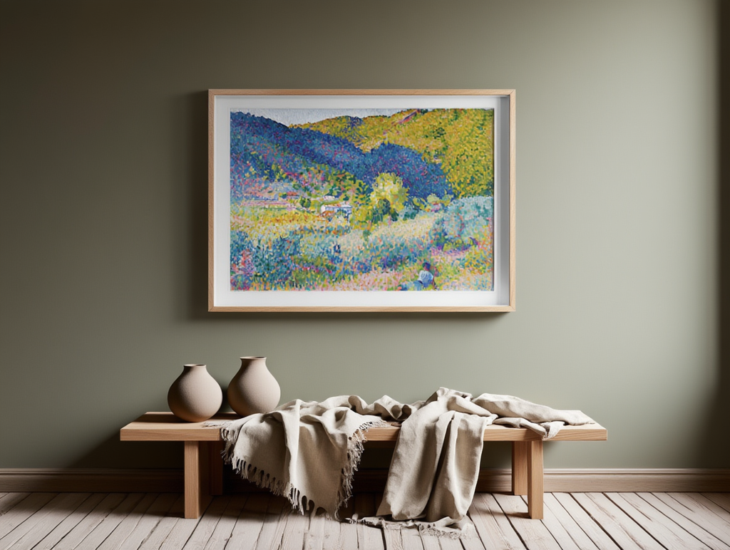 Henri-Edmond Cross - Paysage De La Chaîne Des Maures