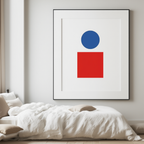 Modern Structure – Bauhaus Color & Shape Print