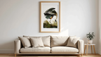 John James Audubon - Great blue Heron Poster - Hakyarts