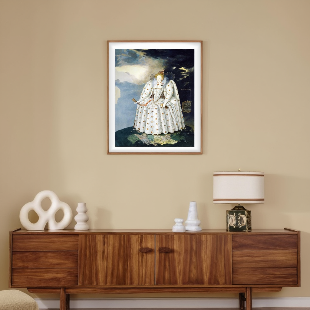Queen Elizabeth I by Marcus Gheeraerts the Younger (1592) – Iconic Elizabethan Portrait - Hakyarts