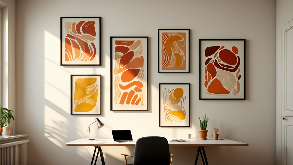 Retro Soul Art Bundle – Boho Bedroom Set of 6