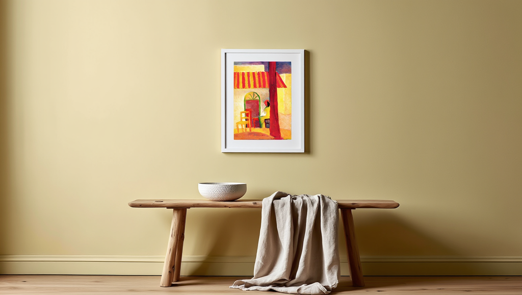 August Macke - Tyrkisk Cafe