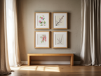 Megata Morikaga Mix & Match Wall Art – 4 Prints - Hakyarts