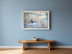 Le Déjeuner by Henri Le Sidanier – Impressionist Art Print - Hakyarts
