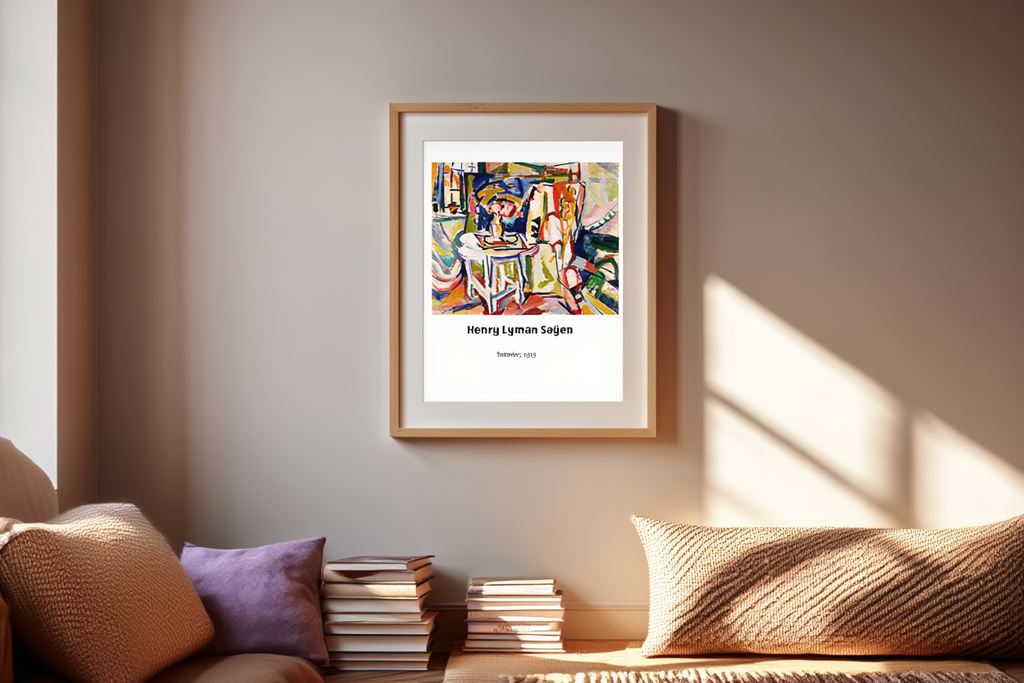 Henry Lyman Saÿen - Interior Poster