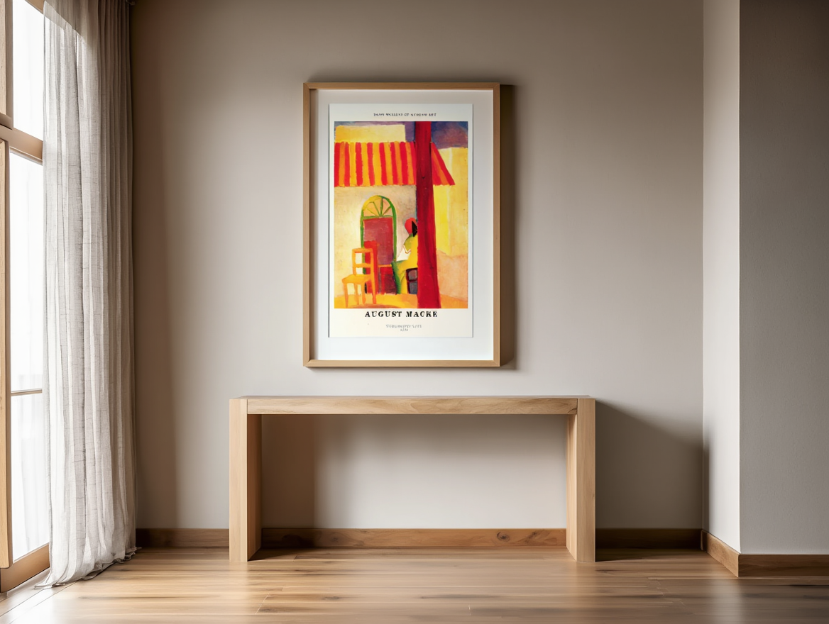 August Macke - Turkisches Cafe Poster