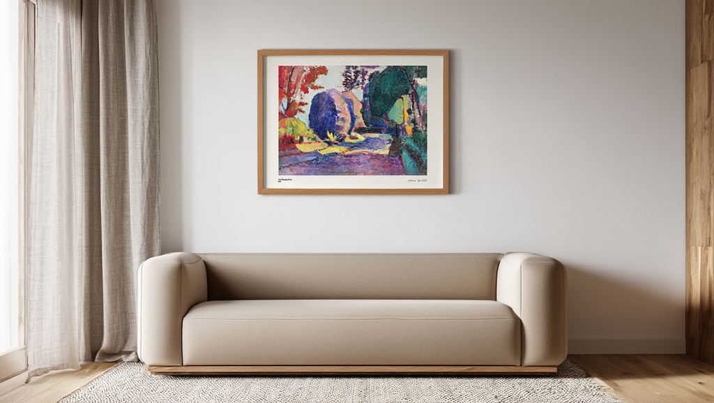 Henri Matisse - Luxembourg Gardens Poster