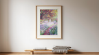 Irises in Monet’s Garden – Claude Monet Poster | Impressionist Floral Art Print