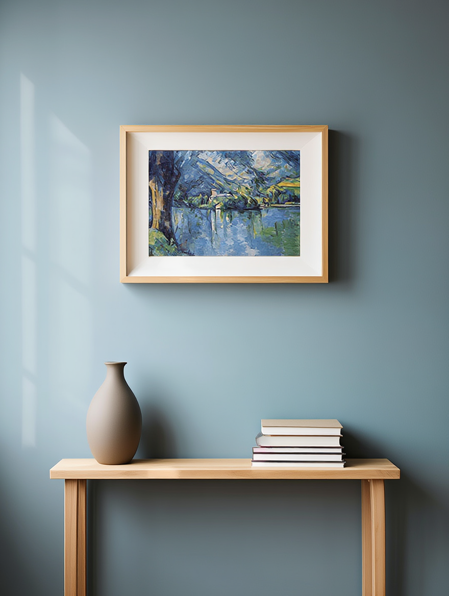 Paul Cézanne- Lac d'Annecy