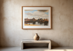 Johannes Vermeer - Udsigt over Delft | HakyArts