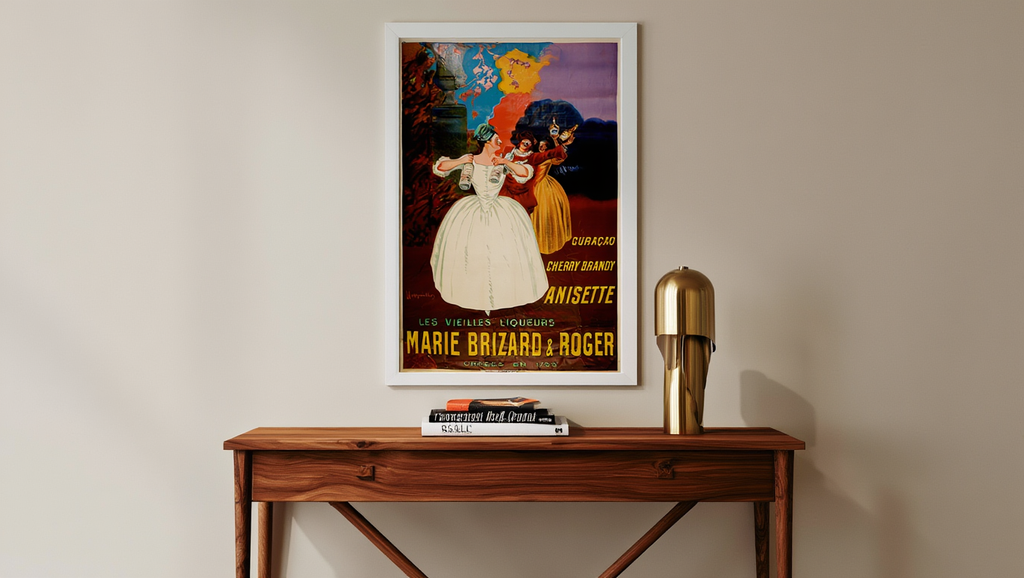 Leonetto Cappiello - Les vieilles liqueurs Marie Brizard & Roger Poster