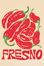 Modern Red Pepper Posters – Minimalist Kitchen Decor - Hakyarts