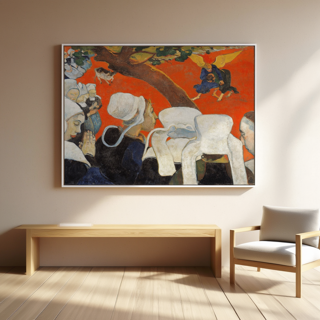 Paul Gauguin - Vision After the Sermon