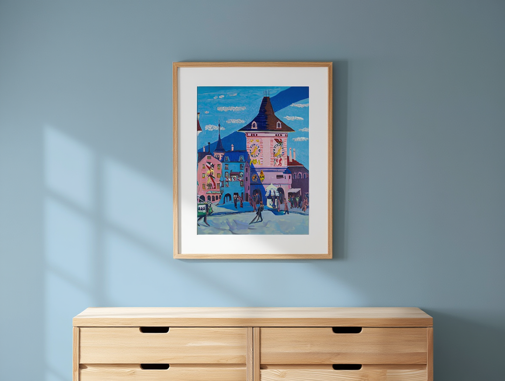 Ernst Ludwig Kirchner - Bern with Belltower