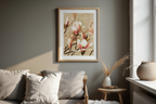 Magnolia – Louis Prang & Co Poster | Botanical Art Print