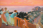 Crépuscule Aux Hortensias – Maurice Denis Poster | Symbolist Floral Art Print - Hakyarts