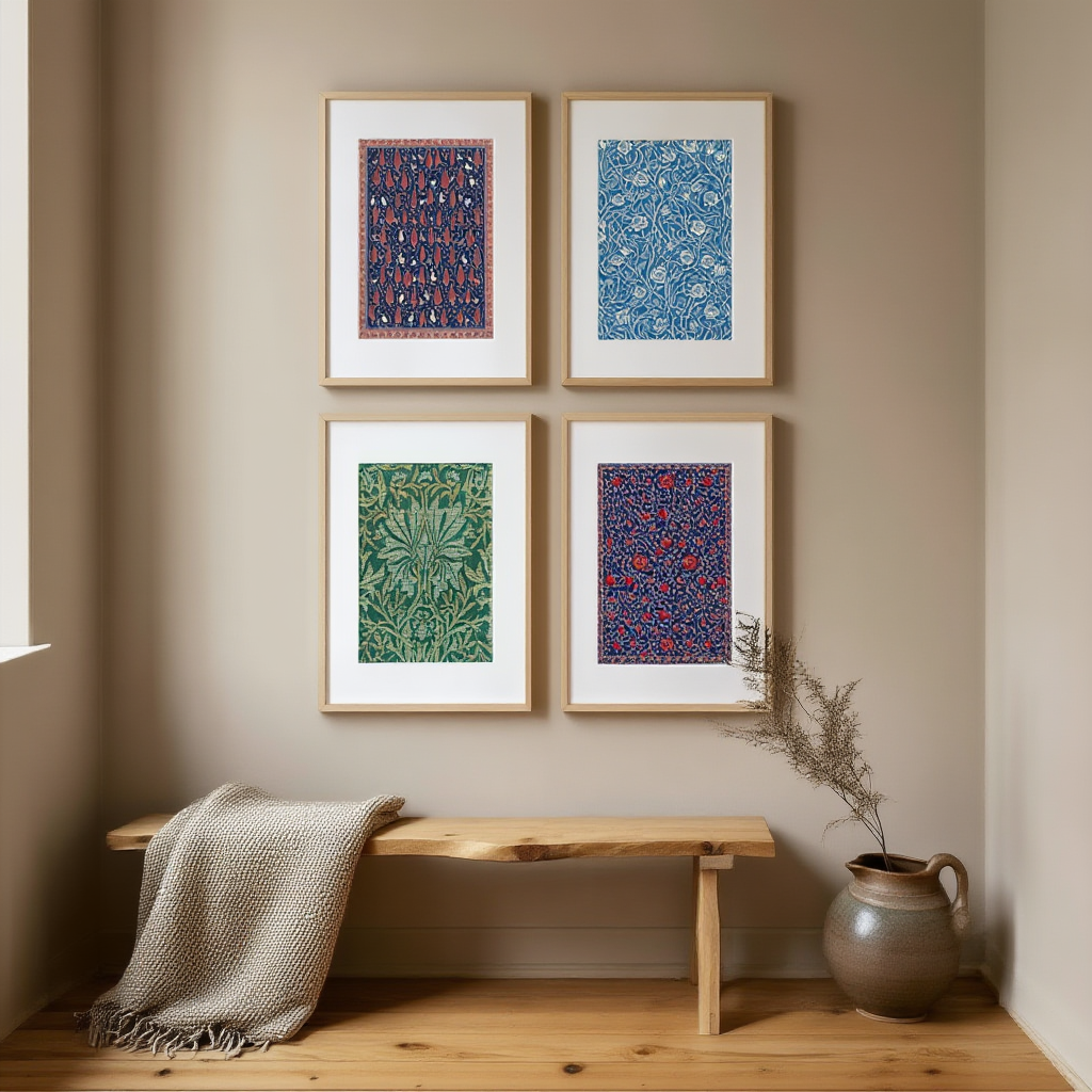 William Morris – Patterned Paradise 4-Prints