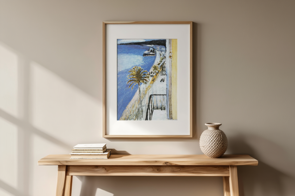 Henri Matisse – The Bay of Nice - Vibrant Coastal Modern Art Print