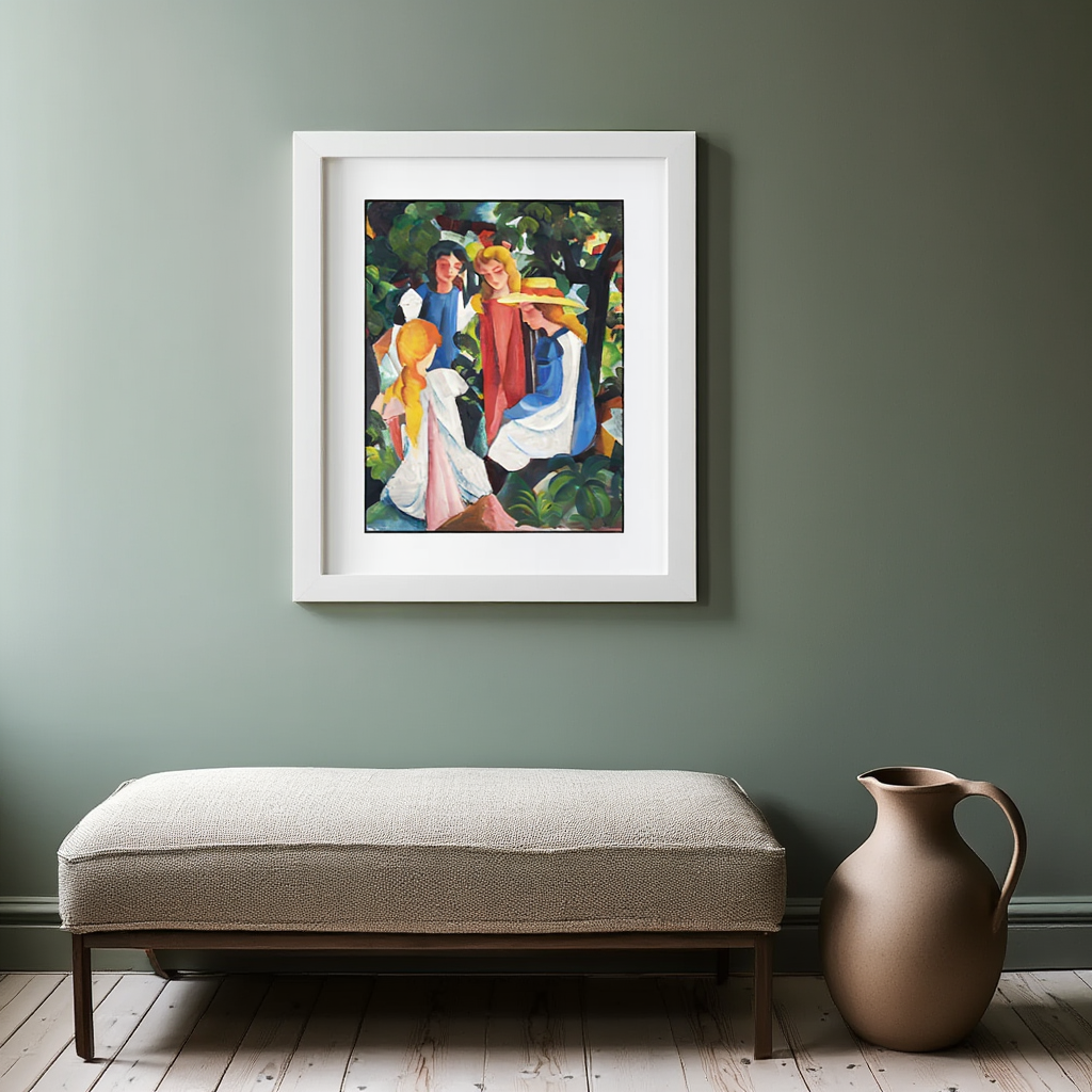 August Macke – Four Girls