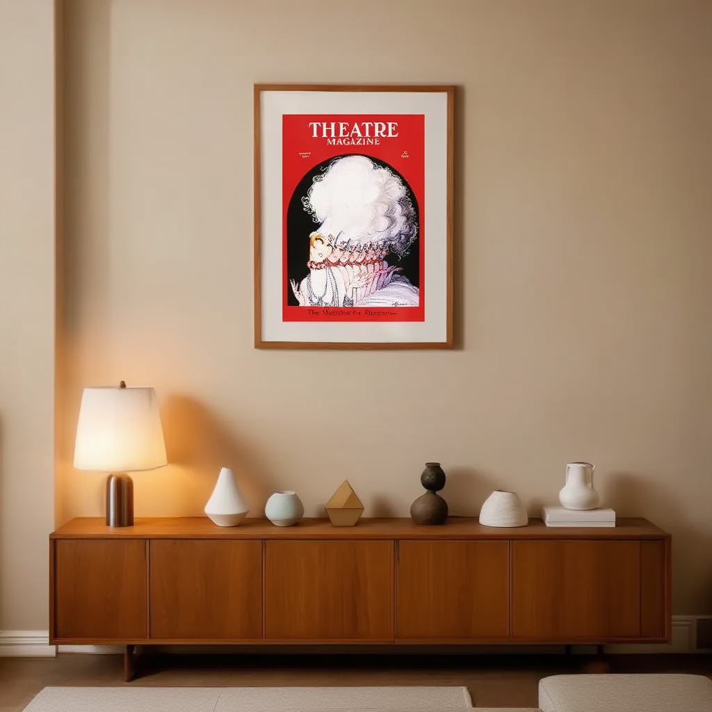 Theatre Magazine August 1921 Cover