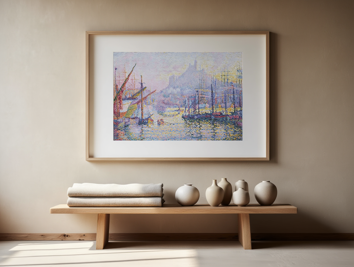 Paul Signac - Notre Dame de la Garde 'La Bonne-Mère' Marseilles