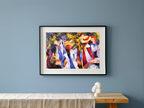 Girls in Green – August Macke Poster | Vintage Expressionist Art Print