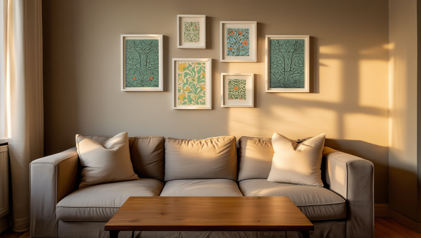 William Morris Botanical Collection – Set of 5 Art Prints