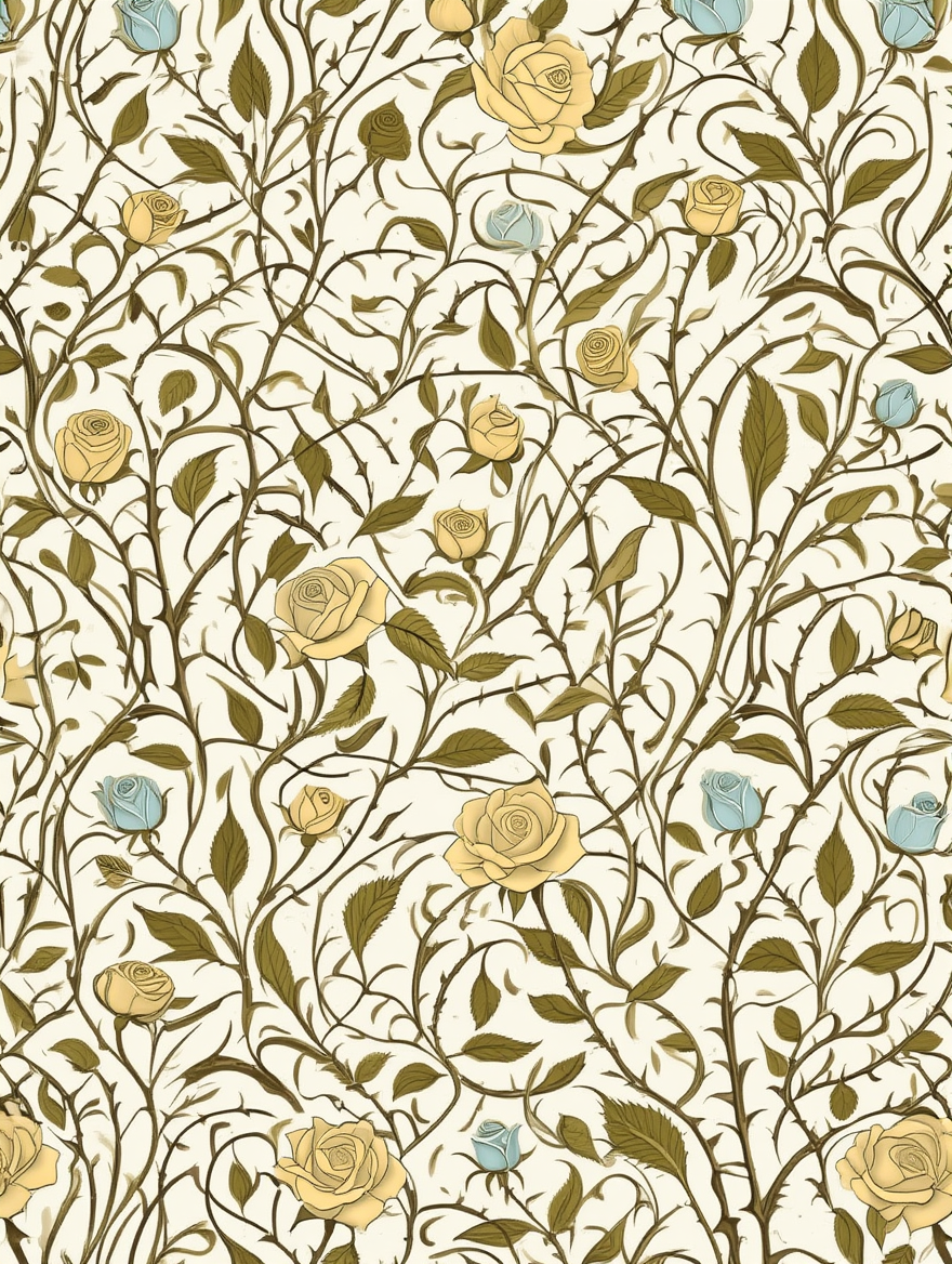 William Morris – Verdant Whimsy 4-Prints